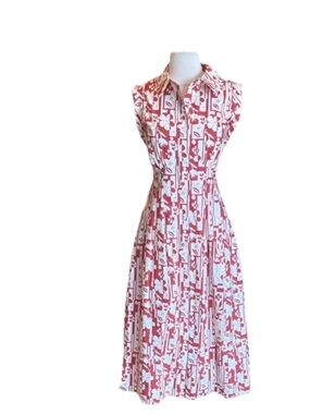 Avara Brynn Dress Red Floral Print Maxi Dress